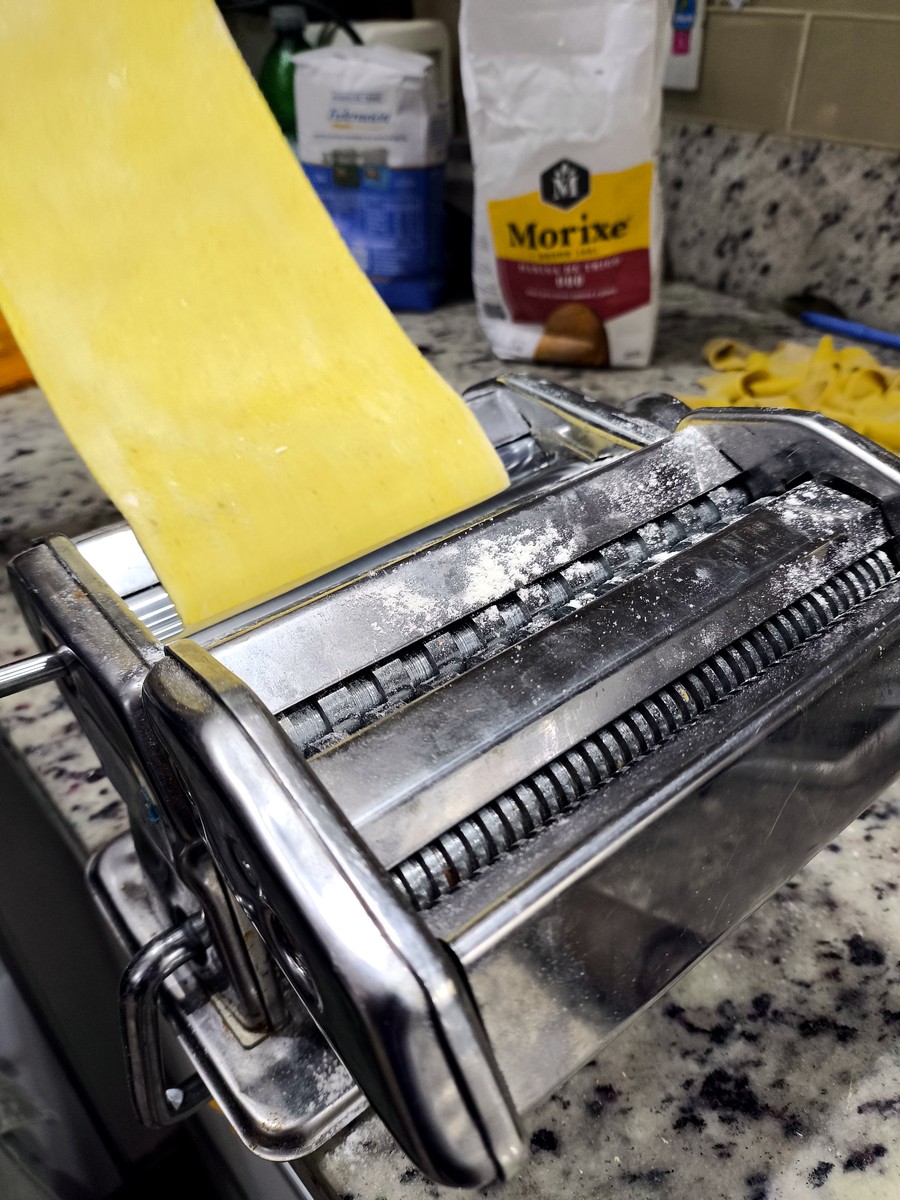 Pastas caseras en máquina